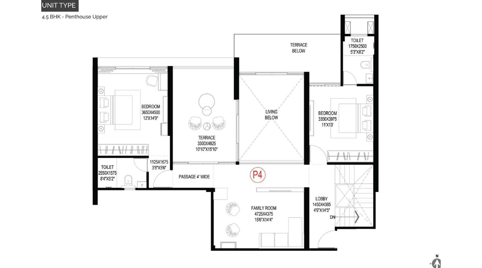 Ganga-Imperia-4.5-BHK-Penthouse-Upper